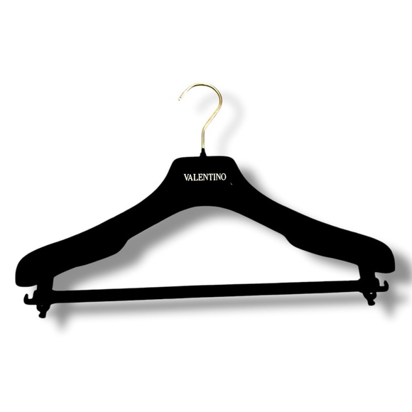 Authentic - Valentino Garavani Authentic Black Velvet Clothing Hanger - Picture 1 of 3